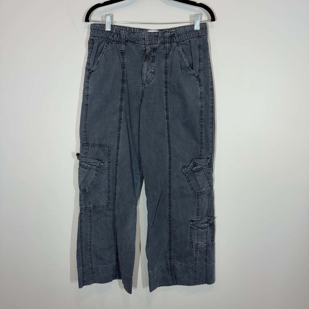 BDG Urban Outfitters Y2K Cargo Pants Womens Size Small Charcoal Grey